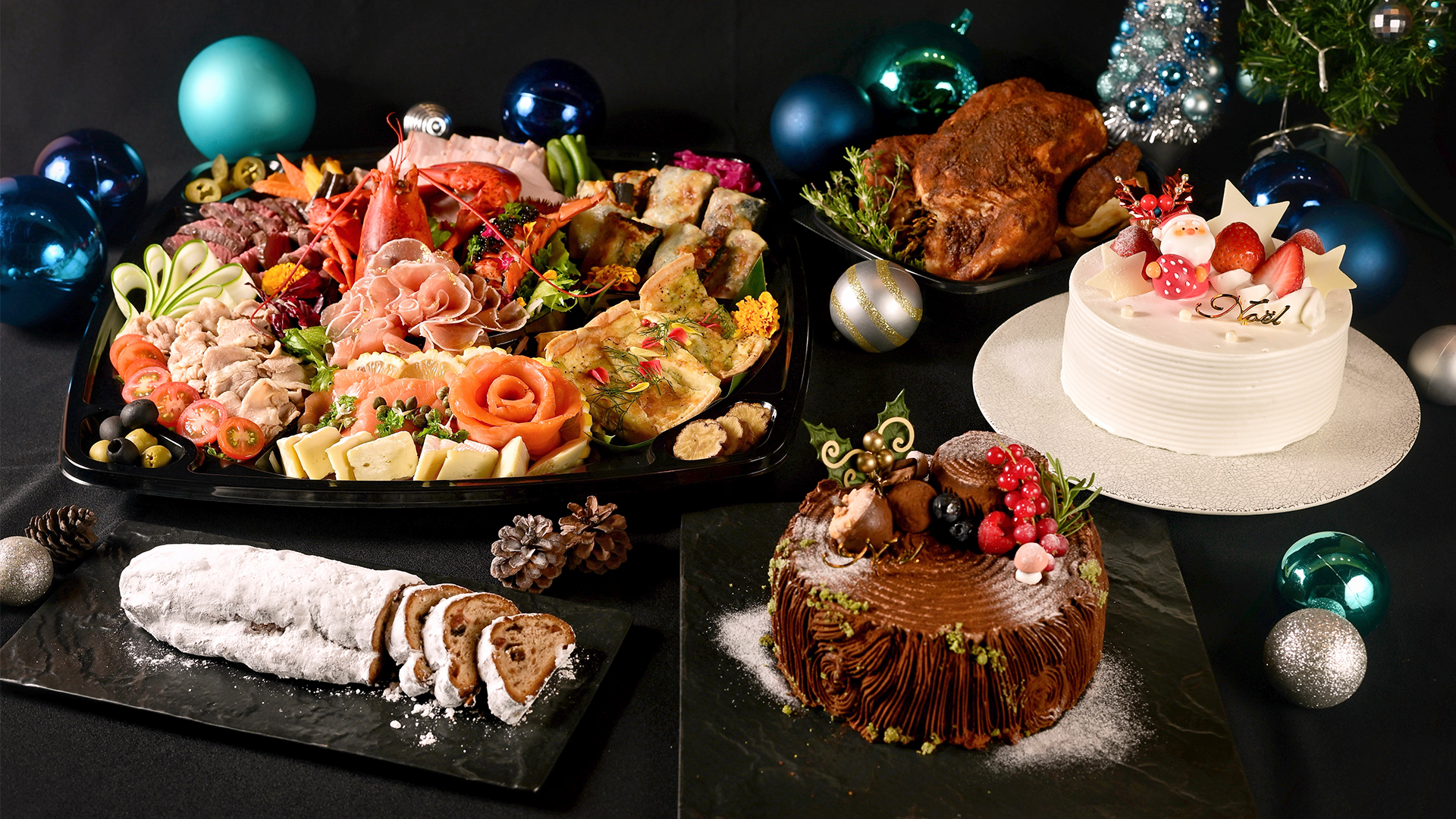 【おうちクリスマス】ホテルメイドの本格ケーキやローストチキン、オードブルで彩る。「インフィニシス 那覇 首里城」が11月1日(日)より予約開始。レストランではクリスマス限定ランチ＆ディナーも。